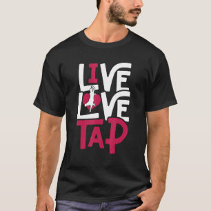 Camiseta Toque em Toque em Dança Dançarino ao Vivo Toque em