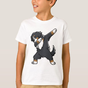 Camiseta Toque ligeiro do cão de montanha de Bernese