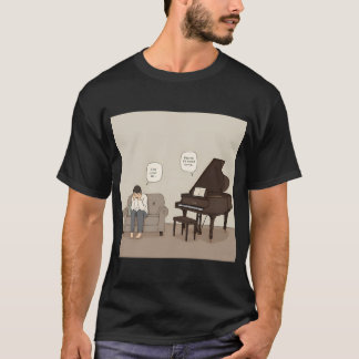 Camiseta “Toque-me. Eu vou segurá-lo para você.” — Minimal