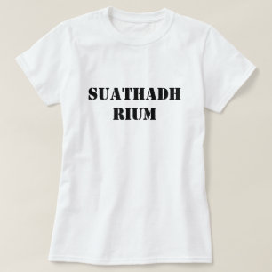 Camiseta toque-me no suathadh gaélico escocês