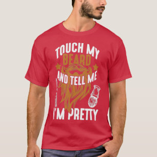 Camiseta Toque na minha barba Bonito