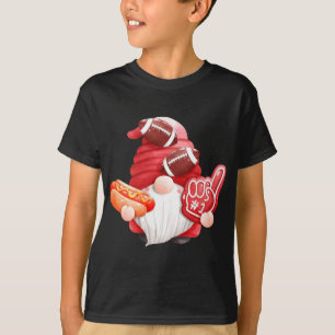 Camiseta Toque no Dia do Jogo de Futebol Gnomo de Pai de Mã