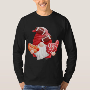 Camiseta Toque no Dia do Jogo de Futebol Gnomo de Pai de Mã