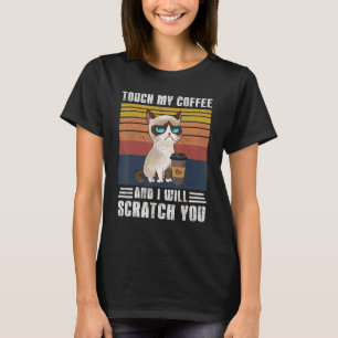 Camiseta Toque No Meu Café E Eu Vou Arrancá-Lo