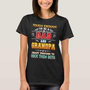 Camiseta Toque O Suficiente Para Ser Um Pai E Vovô Rocha Lo