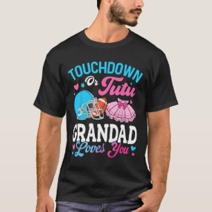 Camiseta Toque ou Tutu Vovô Te Ama Revelação de Gênero 
