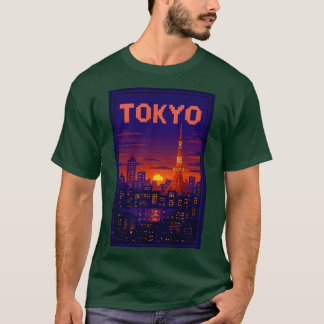 Camiseta Tóquio 16 bits