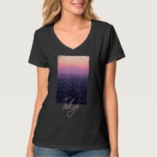 Camiseta Tóquio Cidade de Tóquio Japão Teto Tóquio