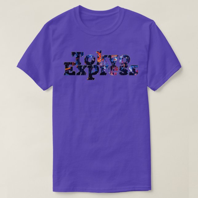 Camiseta Tóquio Express (Frente do Design)
