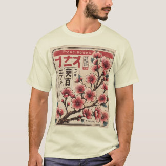 Camiseta Tóquio Flower Cherry Blossom T Shirt