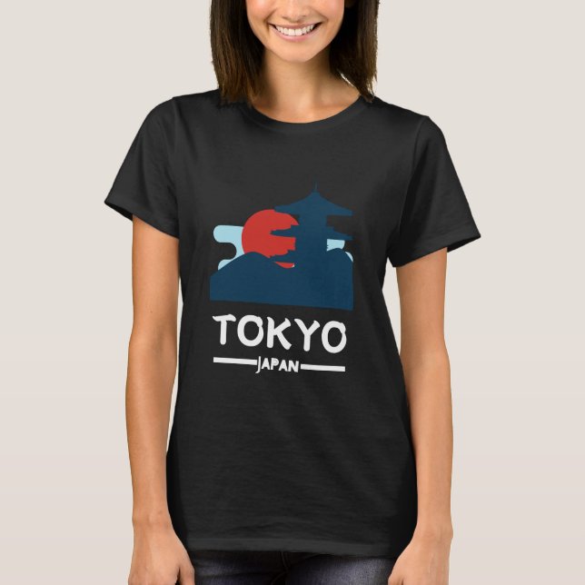 Camiseta Tóquio Japão - Estético (Frente)