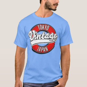Camiseta Tóquio, Japão, estilo de vintage