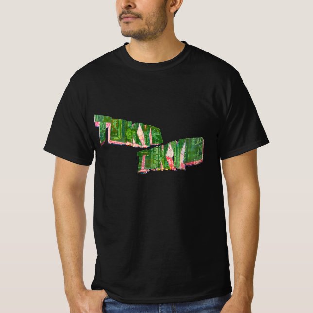 Camiseta Tóquio, japonês (Frente)