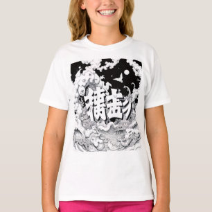 Camiseta Tóquio Preto e Branco