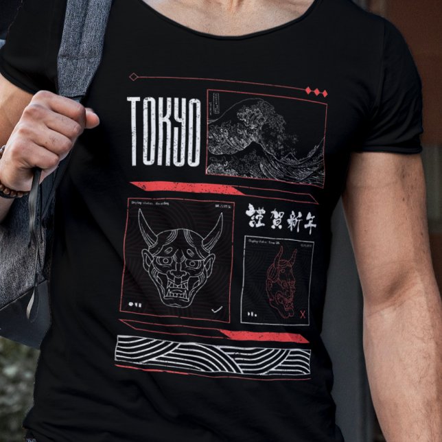 Camiseta Tóquio - Streetwear japonês (Criador carregado)