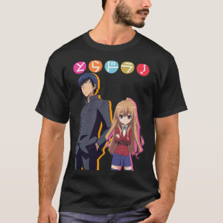 Camiseta Toradora Tiger X Dragon - Versão Japonesa Clássica