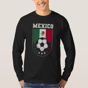 Camiseta Torcedor de Futebol Bandeira do México