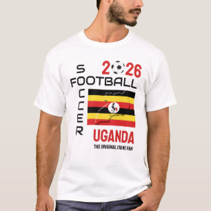 CAMISETA TORCEDOR DE FUTEBOL UGANDA 2026