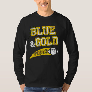 Camiseta Torcedor do Time de Futebol Blue & Gold Vibes