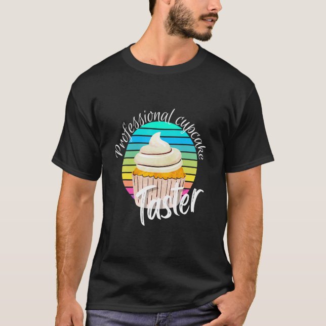Camiseta Torcedores de Cupcakes profissionais na Vanilla Cu (Frente)