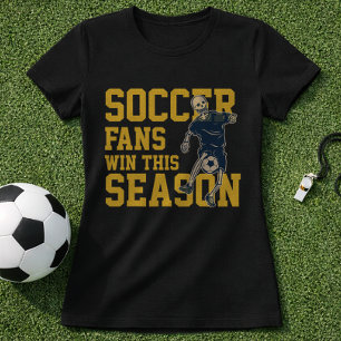Camiseta Torcedores de Futebol Conquistam nesta Temporada o