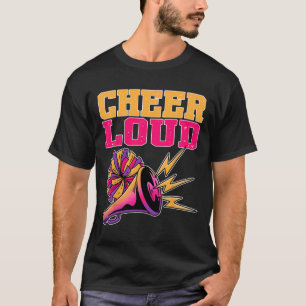Camiseta Torcendo Animada Alegre Líder de Torcida Engraçada