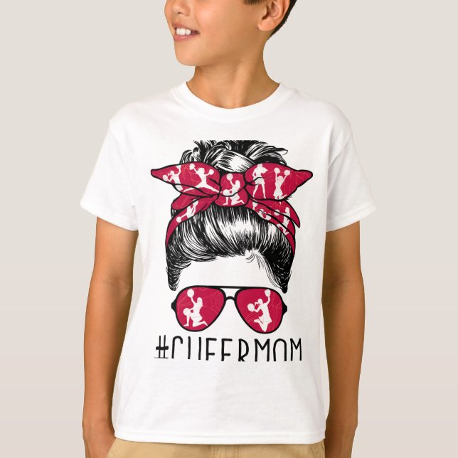 Camiseta Torcendo Mamãe Fofinha Líder de Torcida Mãe _1  (Frente)