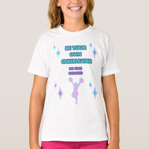 CAMISETA TORCENDO POR MIM GAROTA MOTIVACIONAL ROXA BRANCA