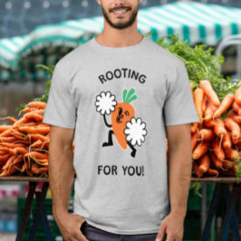 Camiseta Torcendo por Você – Carrot Cheerleader