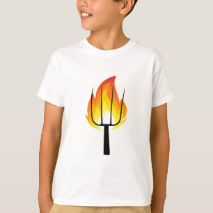 Camiseta Torch e Pitchfork