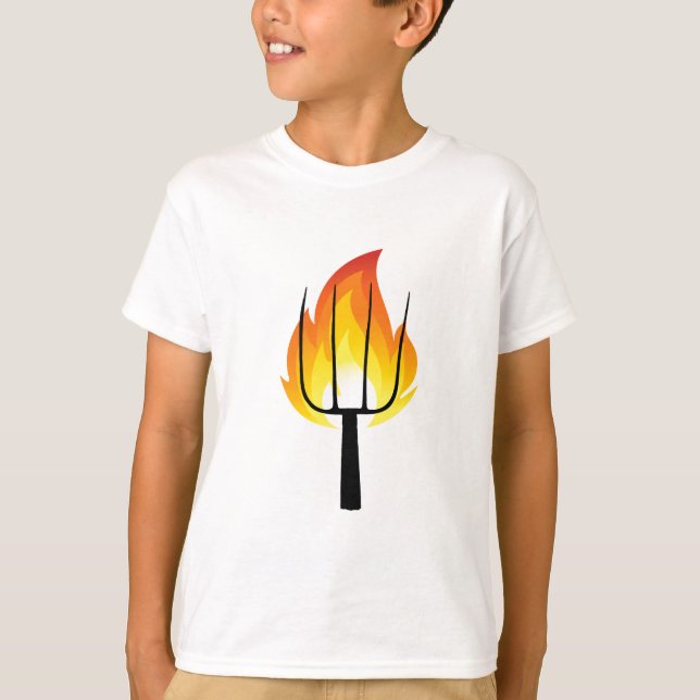 Camiseta Torch e Pitchfork (Frente)