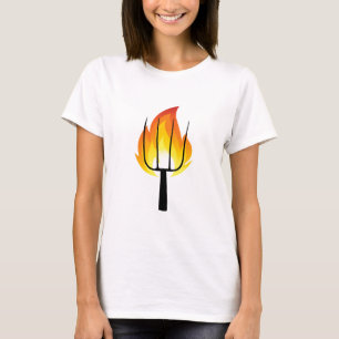 Camiseta Torch e Pitchfork