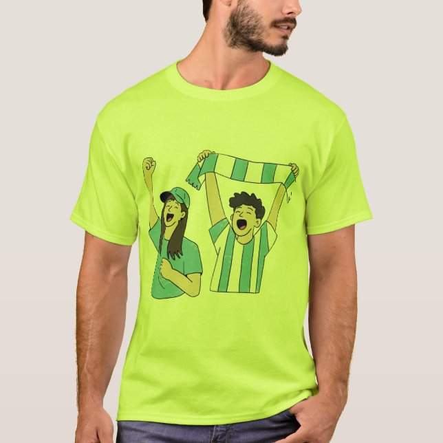 Camiseta Torcida argentina comemorando. (Frente)
