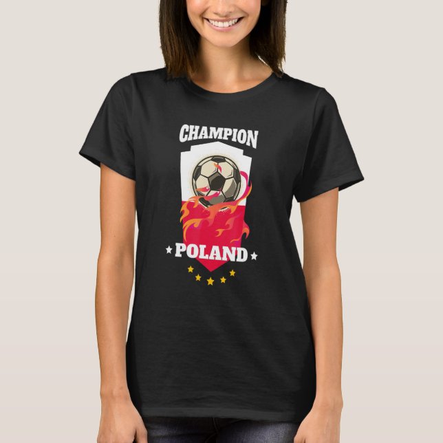 Camiseta Torcida da Seleção Polonesa de Futebol (Frente)