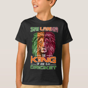 Camiseta Torcida de Críquete do Sri Lanka e Apoiadores do S