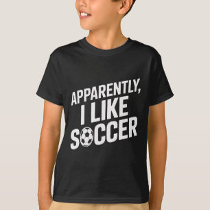 Camiseta Torcida de Futebol Aparentemente Eu Gosto de Futeb