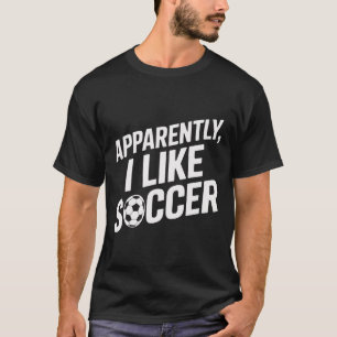 Camiseta Torcida de Futebol Aparentemente Eu Gosto de Futeb