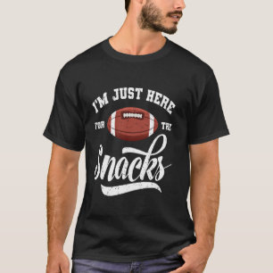 Camiseta Torcida Dia De Jogo Aqui Para Lanches Futebolista