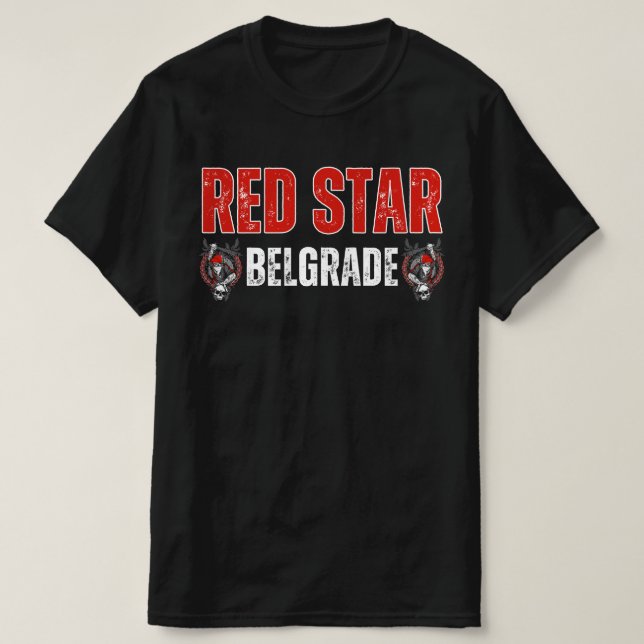 Camiseta Torcida do Estrela Vermelha de Belgrado  (Frente do Design)