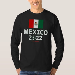 Camiseta Torcida do Time México 2022 Futebol Fãs Adeptos