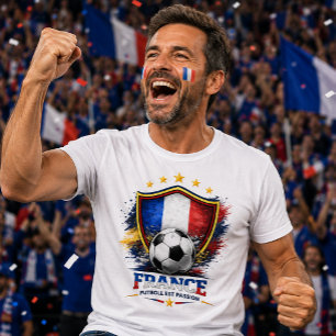 Camiseta Torcida Futebol França Copa do Mundo Futebol