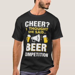 Camiseta Torcida Grito Pai Eu Achei Que Ela Disse Cerveja C