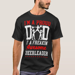 Camiseta Torcida Liderança de Torcida Pai Estou Orgulhoso d