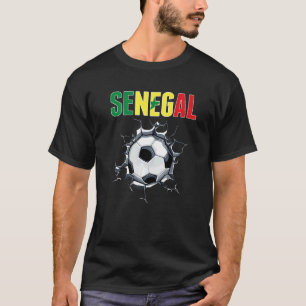Camiseta Torcida Senegalesa Futebol Senegalês Na Fenda
