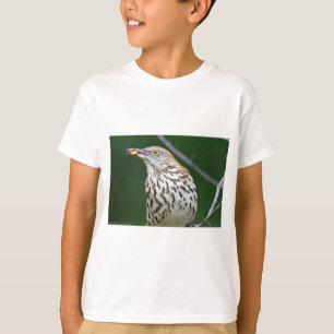 Camiseta Tordo-castanho c/ Roupas de Presentes do Dia