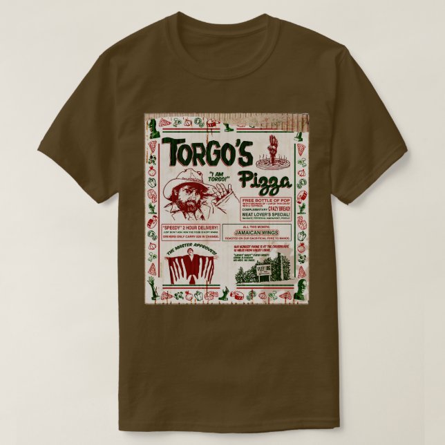 Camiseta Torgos Pizza (Frente do Design)