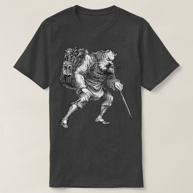 Camiseta Tormentor Demônico Dos Miseráveis E Da Dicção Dos  (Frente do Design)