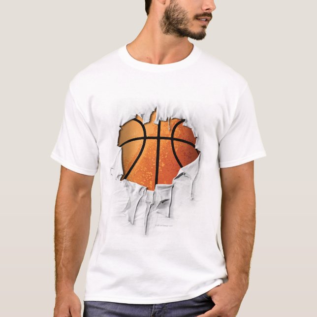Camiseta Torn Basball (Frente)