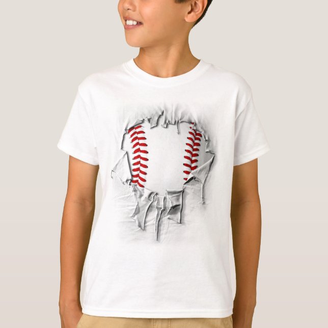 Camiseta Torn Baseball (Frente)