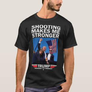 Camiseta Torna-Me Mais Forte Donald Trump 2024